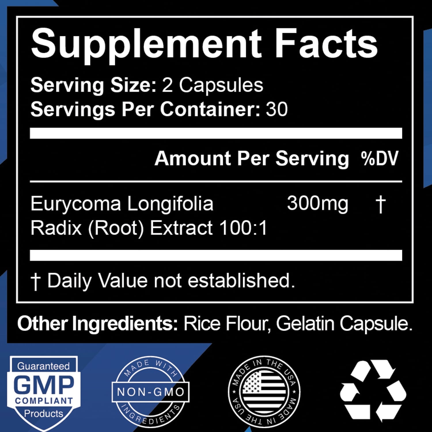 Andro400 Supplement Facts